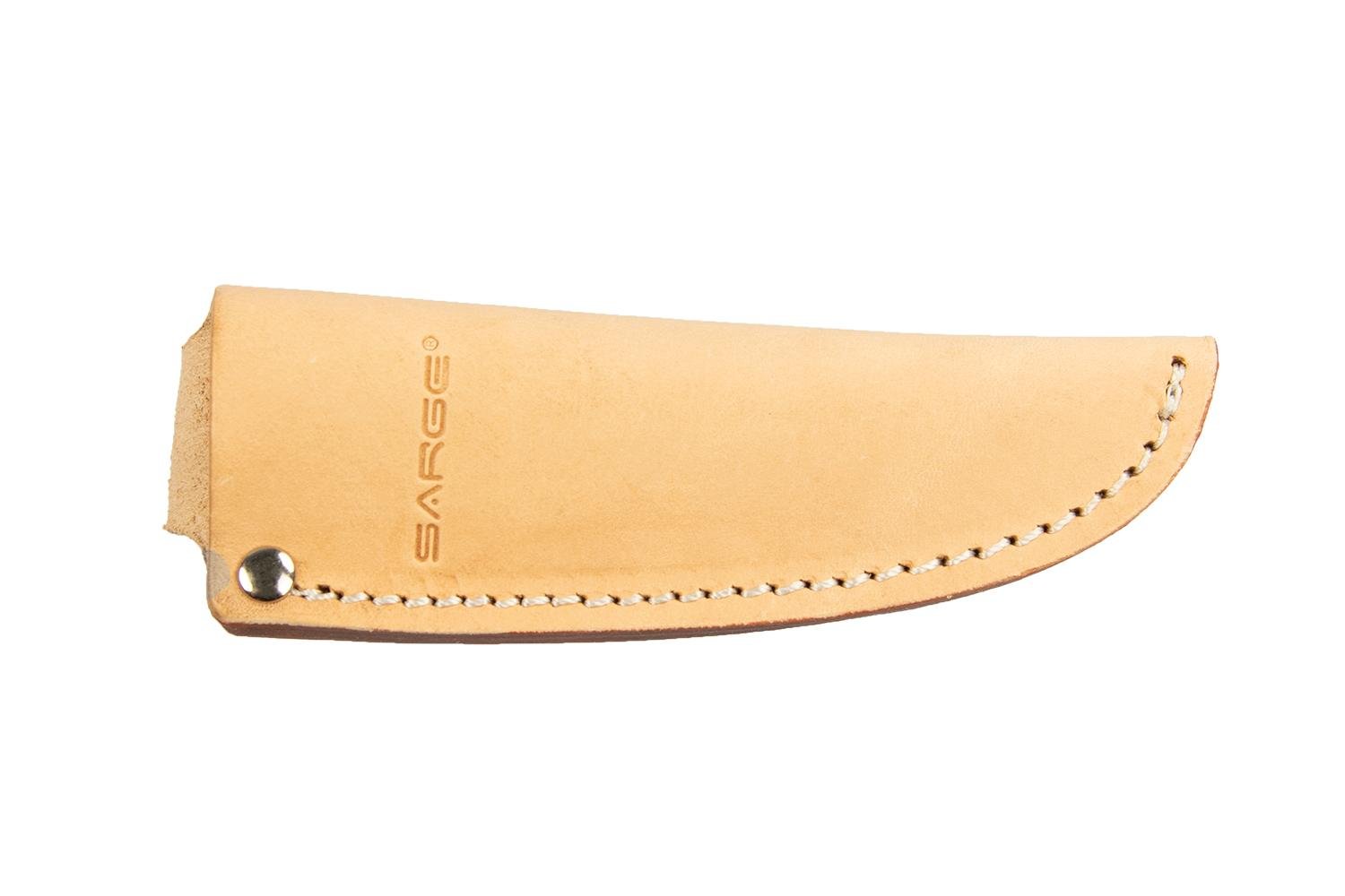 Kreger 440C Stainless Steel 2.5" Blade Bird Hunting Knife - Maple Burlwood Handle