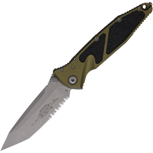 Microtech Socom Elite 161-11APOD 3.98 In TNT/PS/APOC ODG ALU HNDL