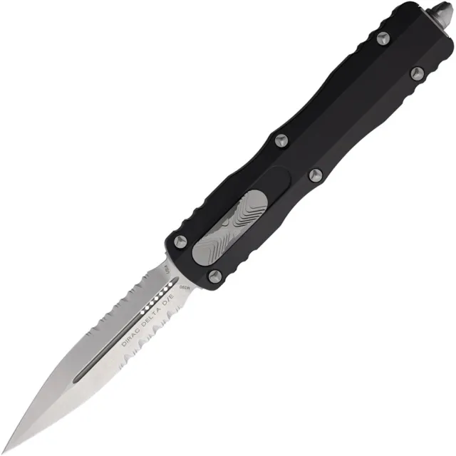 Microtech 227-11 Dirac Delta 3.79 In DE/PS/SW Black ALU HNDL