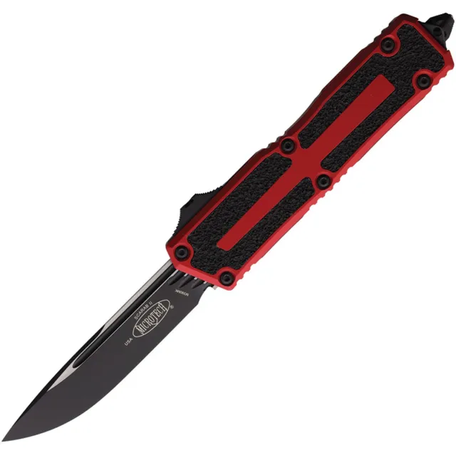 Microtech 1278-1RD Scarab II G3 3.97 In SE Black Red ALU Handle