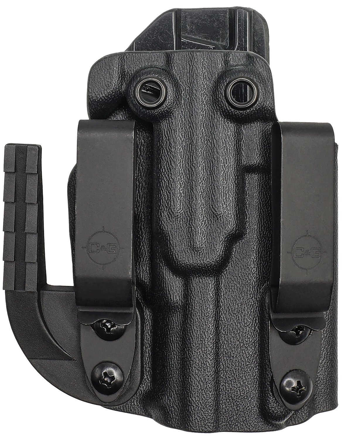 C&G 0258-100 Covert IWB Holster Black Kydex for SIG P365 Right Handed