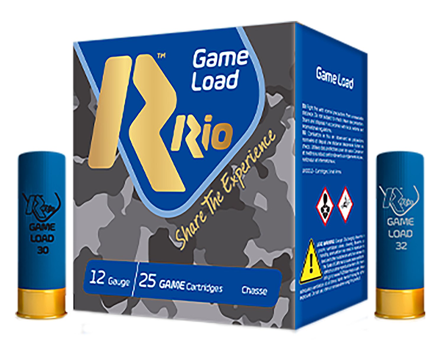 Rio TG368 Game Load 12Ga 2.75" 1.25oz #8 Shot 25rd Box - Rio Ammunition