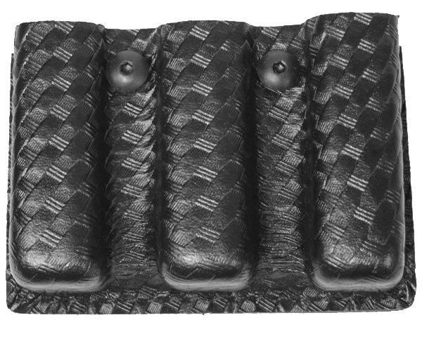 SFLD 775 383 4 Slimline Triple Mag Pouch Black Glock