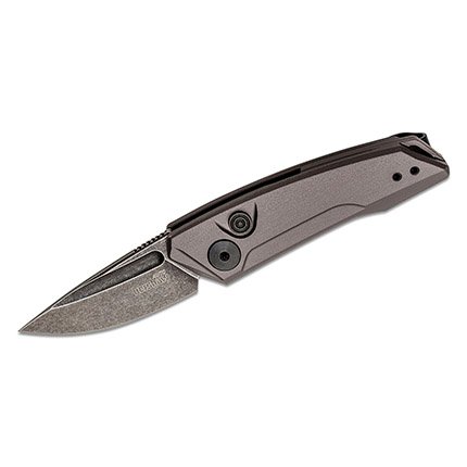 Kershaw 7250GRYBW Launch 9 1.9" CPM154 Drop Point Gray Aluminum Handle