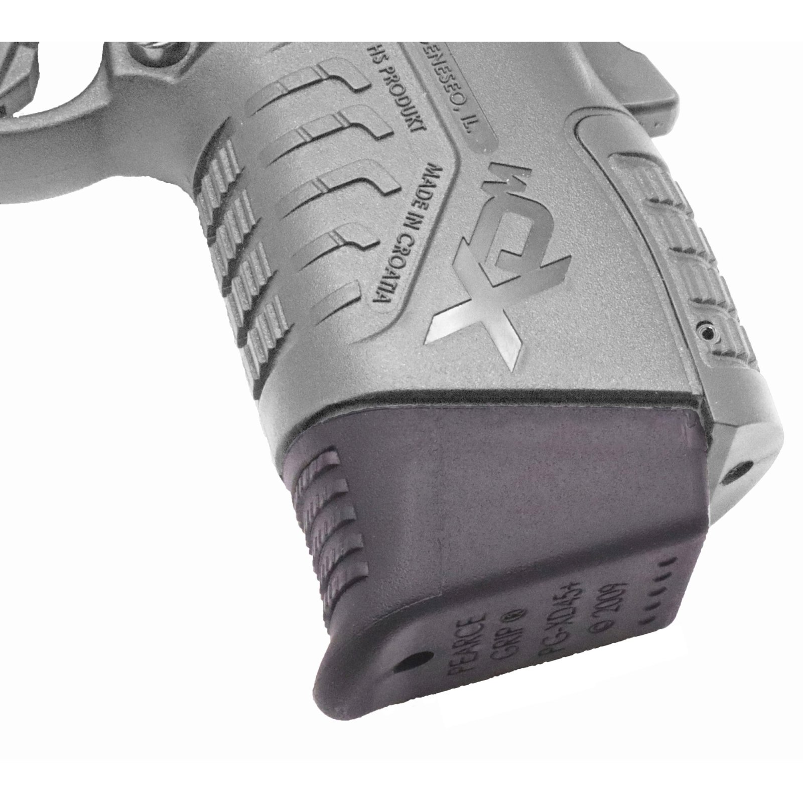 Pearce Grip Extension: Springfield XDM Compact 45ACP, 1 Round Magazine Boost