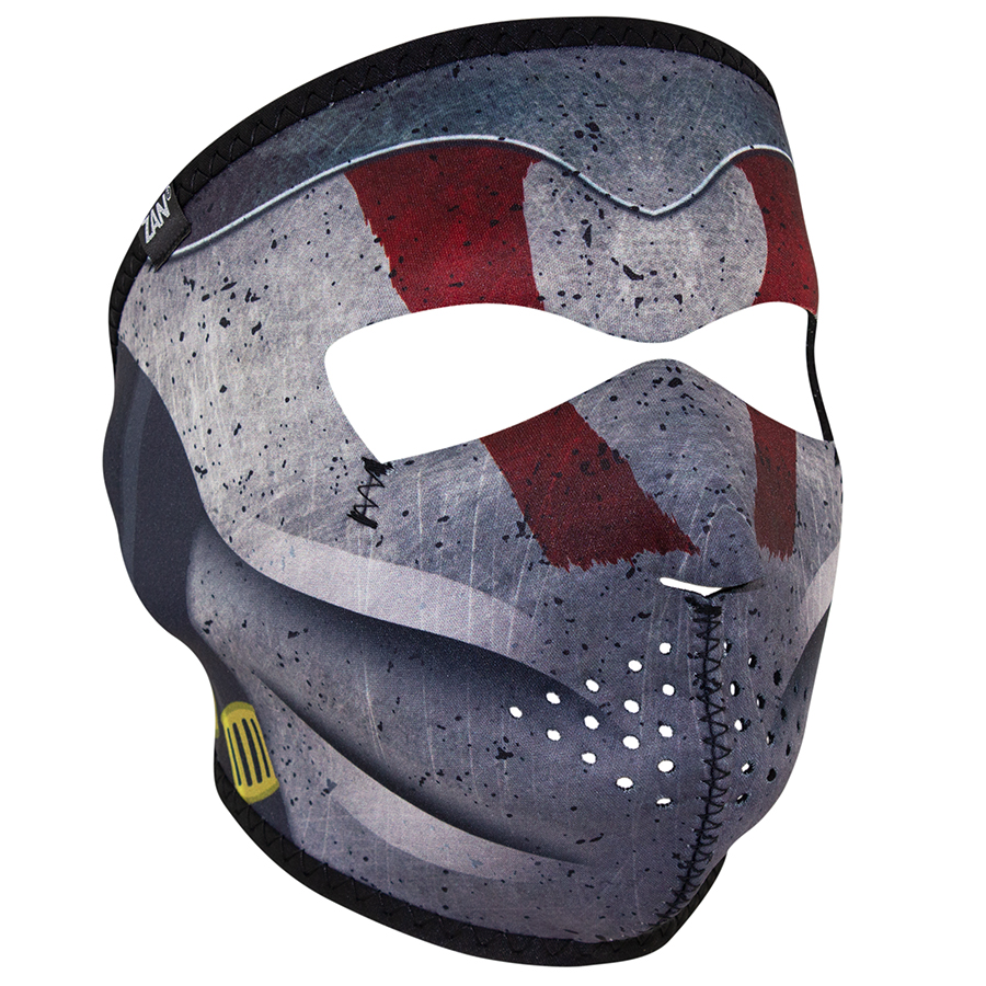 Buy Zan Headgear Neoprene Full Face Mask Windproof Black Fleece-Lined online