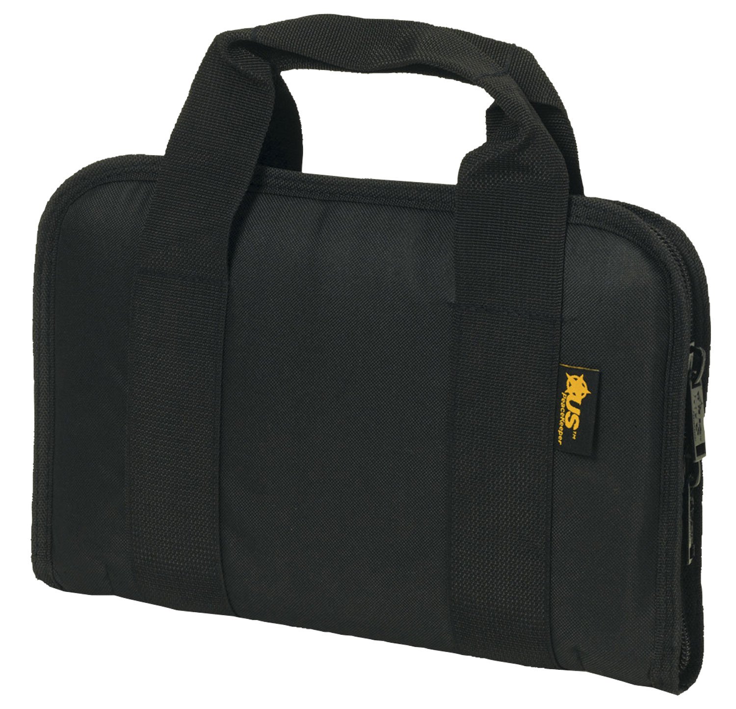 US Peacekeeper P21108 Attache Gun Case Black, Water-Resistant, 5 Mag Bands