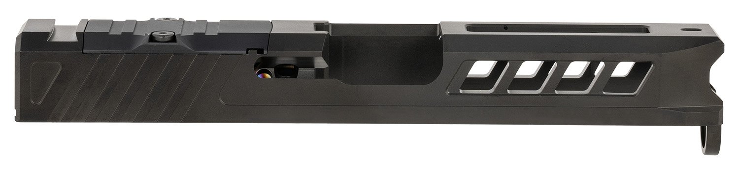 True Precision TPG19SBCRMR Axiom Slide Glock 19 Gen1-3 Black DLC 416R Steel