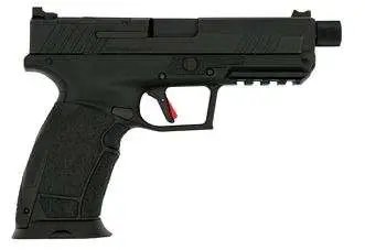 Tisas PX-9 Tactical 15000202 9mm 5.1" Black Semi-Auto Pistol 10+1