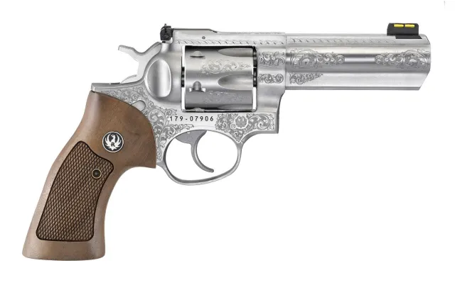 Ruger GP100 Deluxe Engraved TALO 357 Mag 4.2" 6rd - Ruger - 357 Magnum | 38 Special for sale at TheGunDock