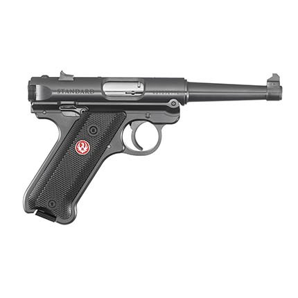 Ruger Mark IV Standard 22 LR 4.75 in Blued 10 Round Semi-Automatic - Ruger - 22 LR