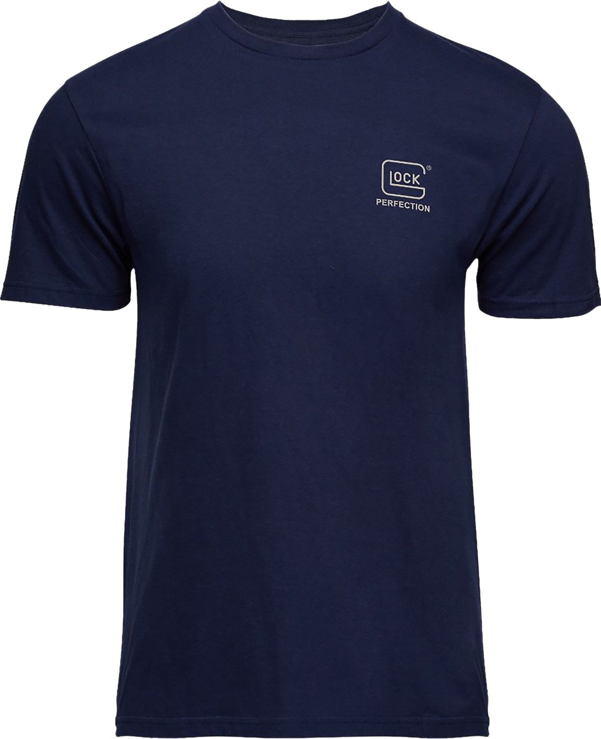 Glock AP96196 Strong Tee Navy XL Ringspun Cotton Short Sleeve