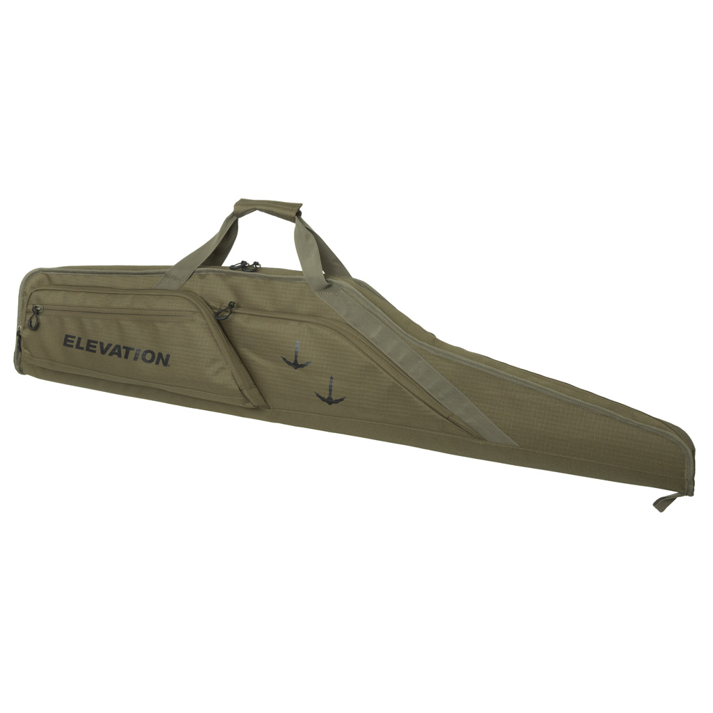 Elevation Roost 810096081872 Turkey Shotgun Case Ambush Green 47" 3 Pockets - Elevation