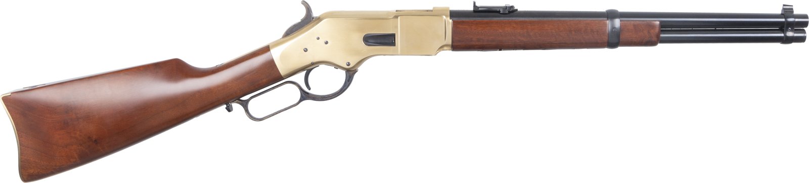 Cimarron CA233 Cimarron Rifle 1866 44-40 Round Barrel Black Walnut Grip