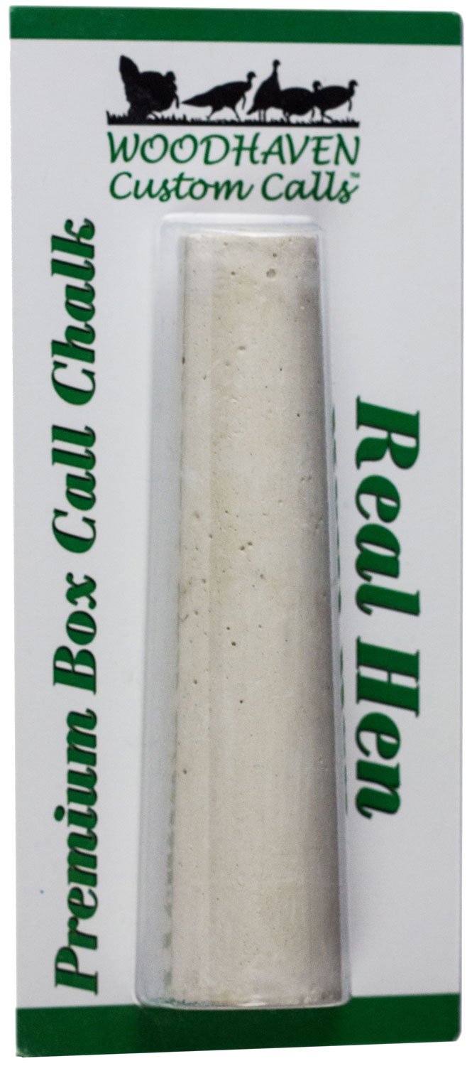 Woodhaven WH084 Real Hen Attracts Turkey White Chalk - Woodhaven Calls - TURKEY