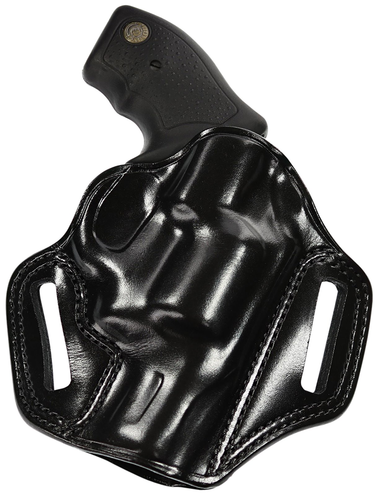 Galco CM270B Combat Master Black Leather OWB Holster for Browning Hi-Power