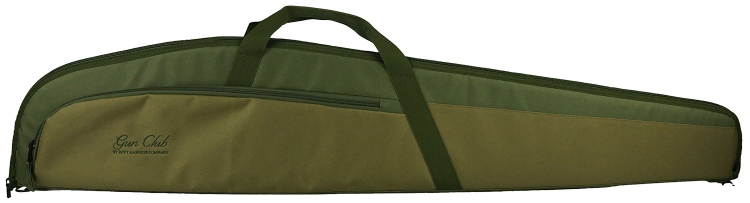 Boyt Harness GC760 Gun Club Journeyman 48" Rifle Case Green/Khaki Nylon - Boyt Harness Company - GREEN/KHAKI