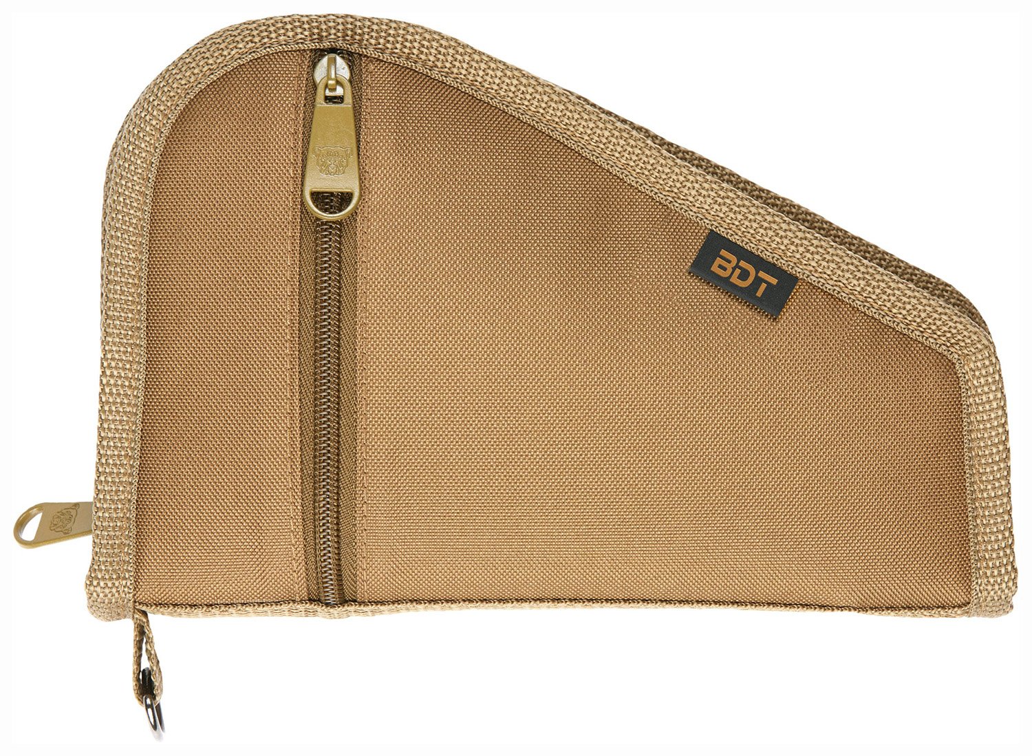 Bulldog BDT620T Deluxe Tan Pistol Case, Water & Heat Resistant, 12"x6" - Bulldog - TAN