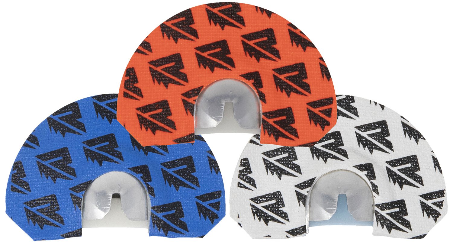 Higdon Outdoors 65235 Rebel Elk Call 3-Pack White/Orange/Blue - RIVEN - ELK