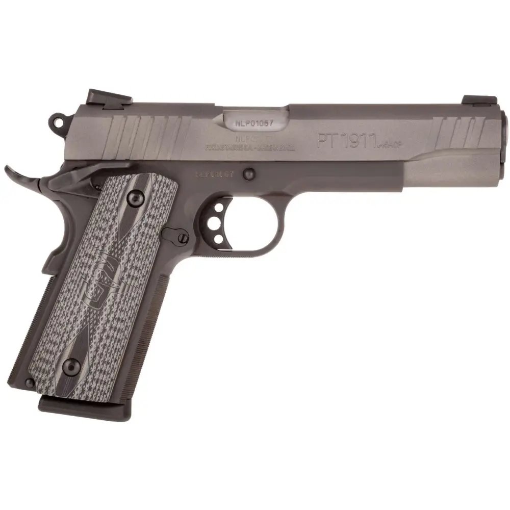 Taurus 1911 45 ACP Pistol 5" Barrel 8 Round Black/Grey Cerakote Finish - Taurus International Manufacturing, Inc. - 45 ACP