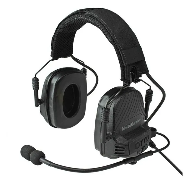 OTTO V4-11032EBK NoizeBarrier Tac Ear Muffs Black