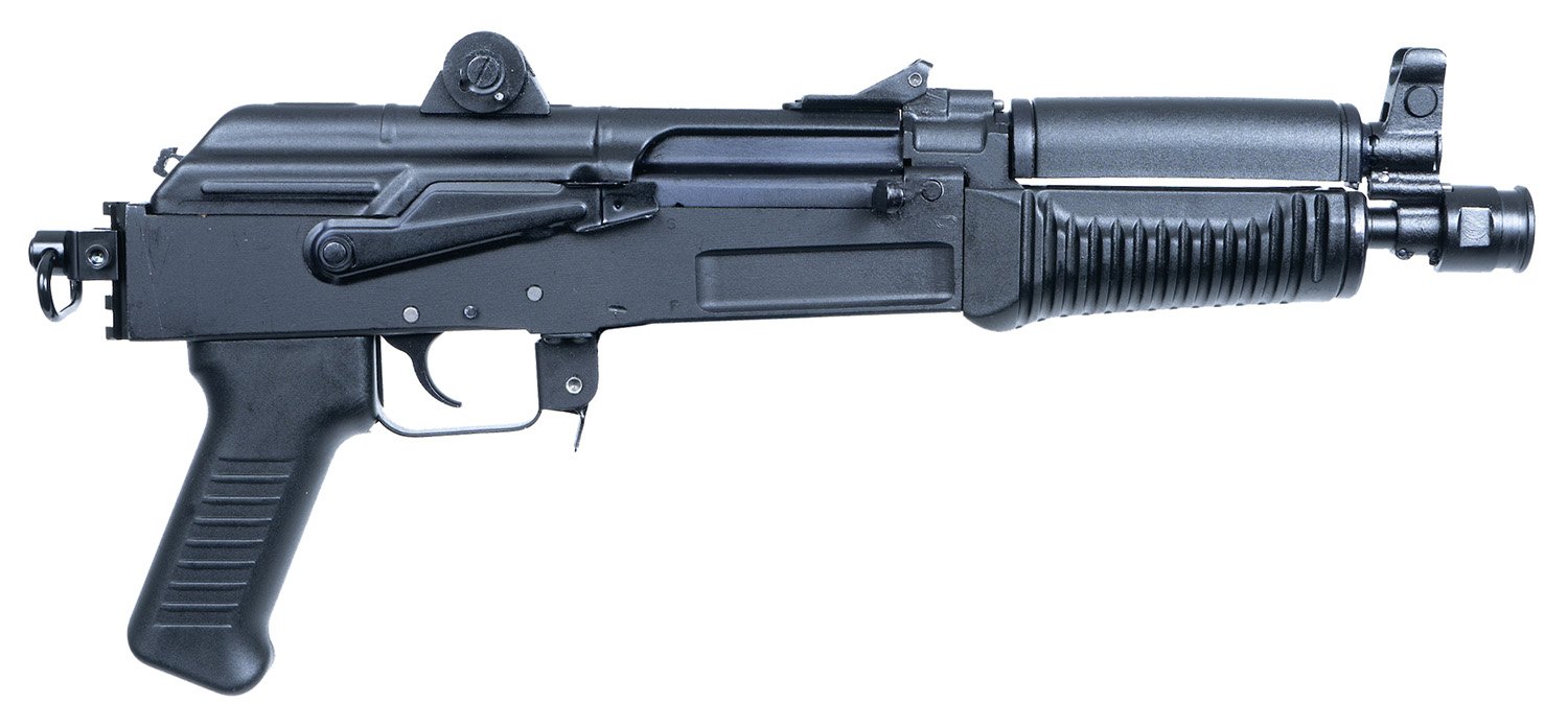 Arsenal SAM7K44 SAM7K 7.62x39mm 5+1 8.50" Black Steel Threaded Barrel