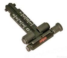 Arsenal AK020W Rear Sight Assembly Adjustable Windage 800m Range - Arsenal