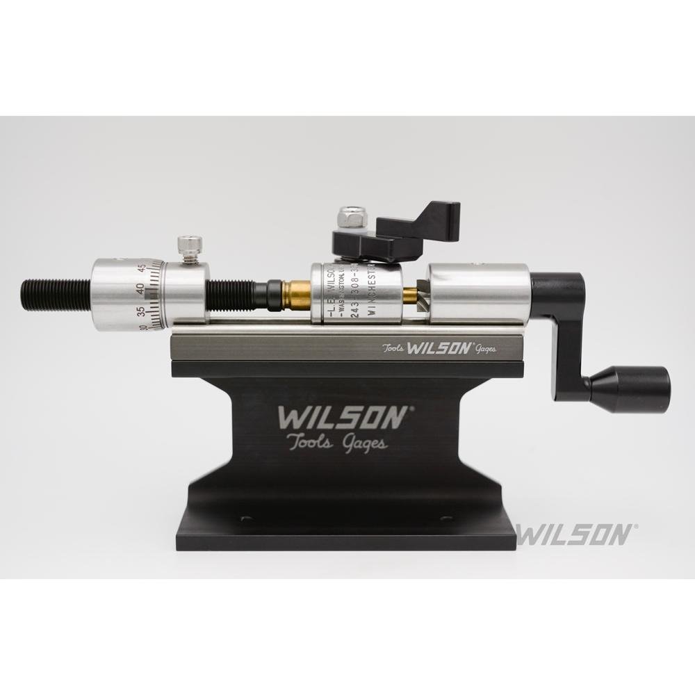 L.E. Wilson CT-SSKITT Case Trimmer Kit 17-45 Micro Adj Stand & TiN Cutter - L.E. Wilson