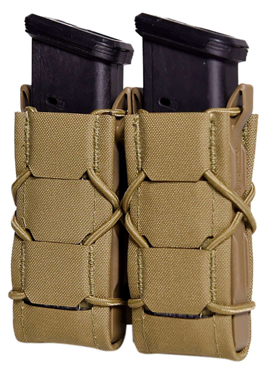 High Speed Gear 24PT02CB Gen 2 Double Pistol TACO Coyote Brown Nylon - High Standard - COYOTE BROWN