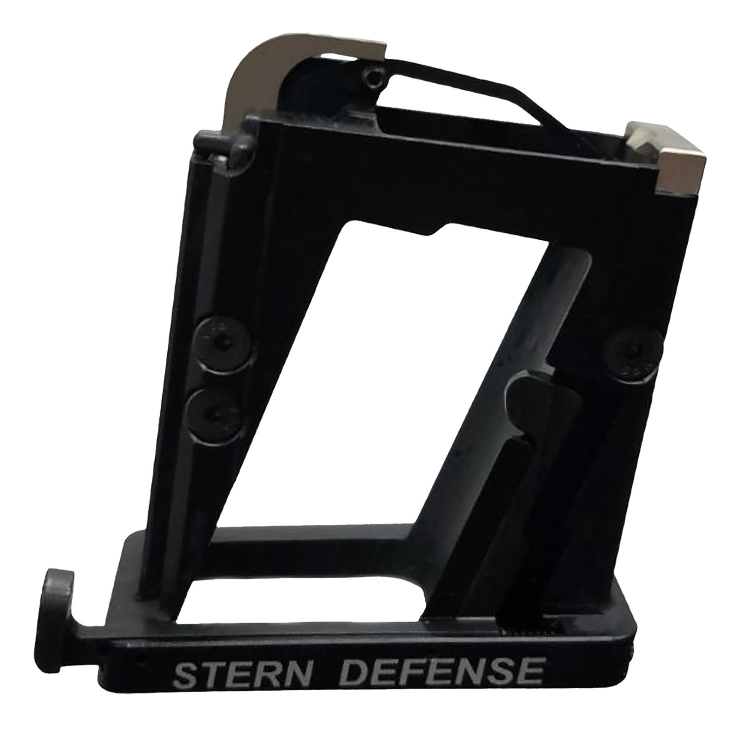 Stern Defense 001SDMAGADMP9AND40/P32 AR-15 Magwell Adapter Black Aluminum