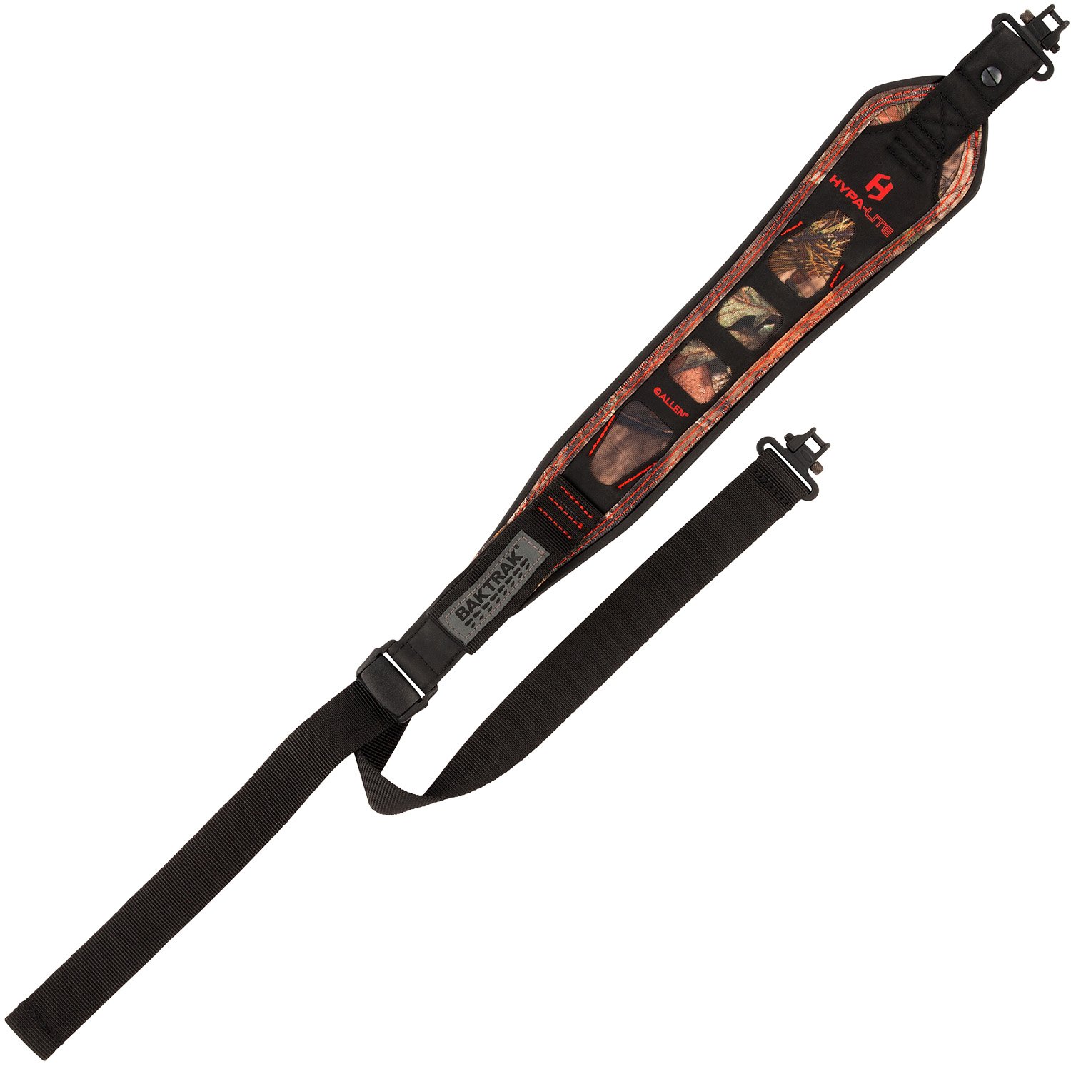 Allen 8374 Hex Sling Mossy Oak Break-Up Country Hypalon BakTrak Back 21"-42" OAL 3" W Adjustable Design Swivels for Rifles - Allen Company