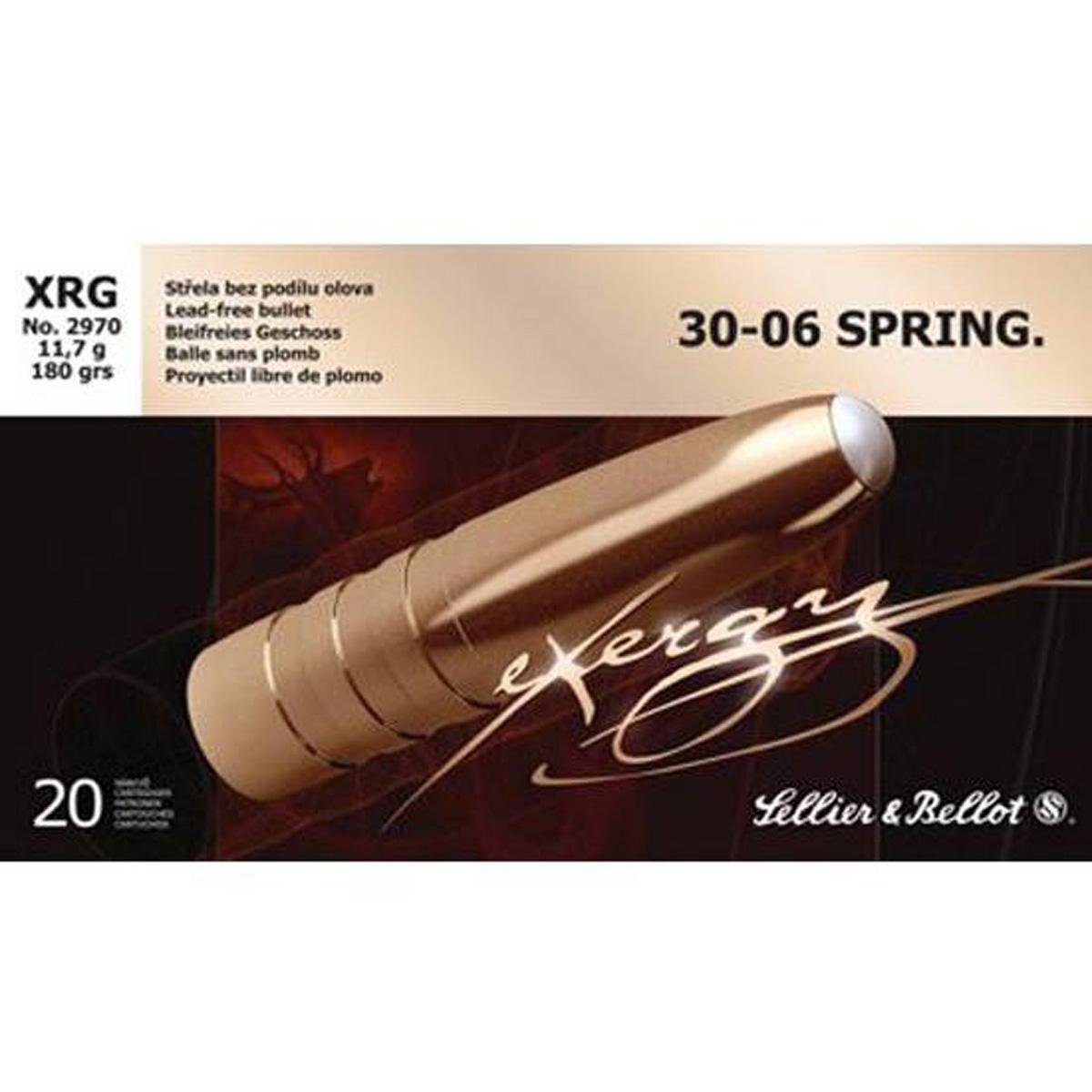 Sellier & Bellot Rifle 30-06 Springfield 180Gr Boat Tail 20 240 Yes