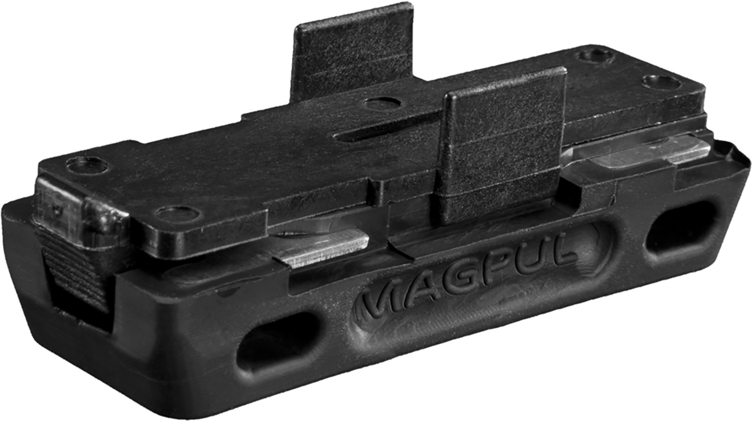 Magpul MAG024-BLK L-Plate Made of Stainless Steel w/ Overmolded... - Magpul Industries - 5.56x45mm NATO
