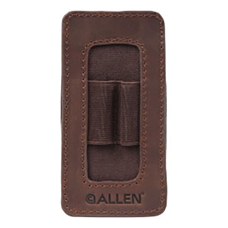 Allen Castle Rock Forend Ammo Carrier Top Grain Leather Brown 8515