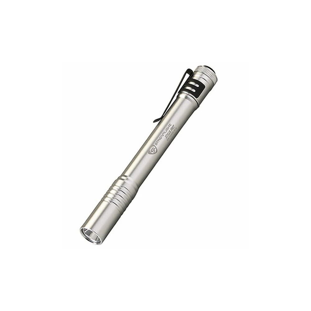 Streamlight FLASHLIGHT STYLUS PRO SILVER CLAM PACK...