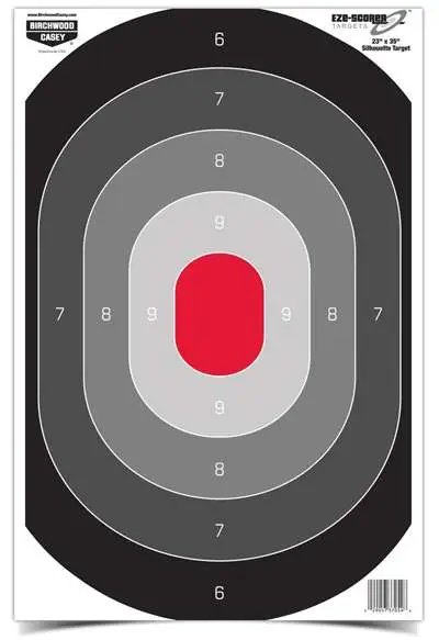 Birchwood Casey EZE-Scorer 23x35 Silhouette Paper Target 100 Pack - Birchwood Casey