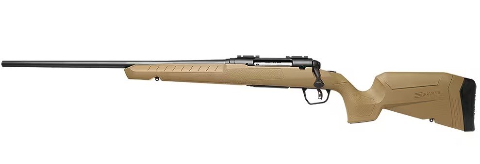 Savage 32088 Axis 350 Legend 4+1 Matte Black FDE Synthetic Stock 22" - Savage Arms - 350 Legend