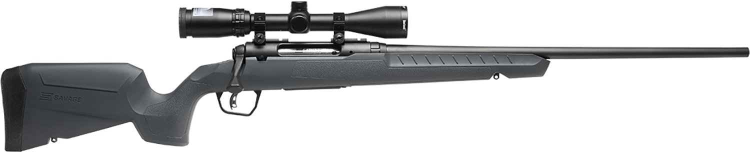 Savage 32230 Axis 2 XP .243 Win Rifle, Matte Black, Gray Synthetic Stock - Savage Arms - 243 Win