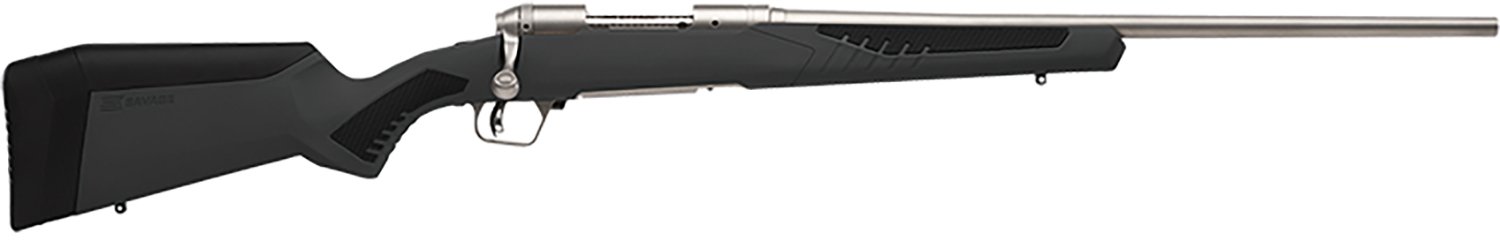 Buy Savage Arms 57082 110 Storm 243 Win 4+1 22" Matte Stainless Metal Gray Fixed AccuStock online