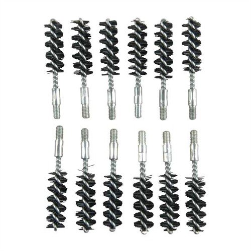Brownells Standard Line Brush Nylon .35 Caliber Pistol 12 Pack - Brownells - 9 MM