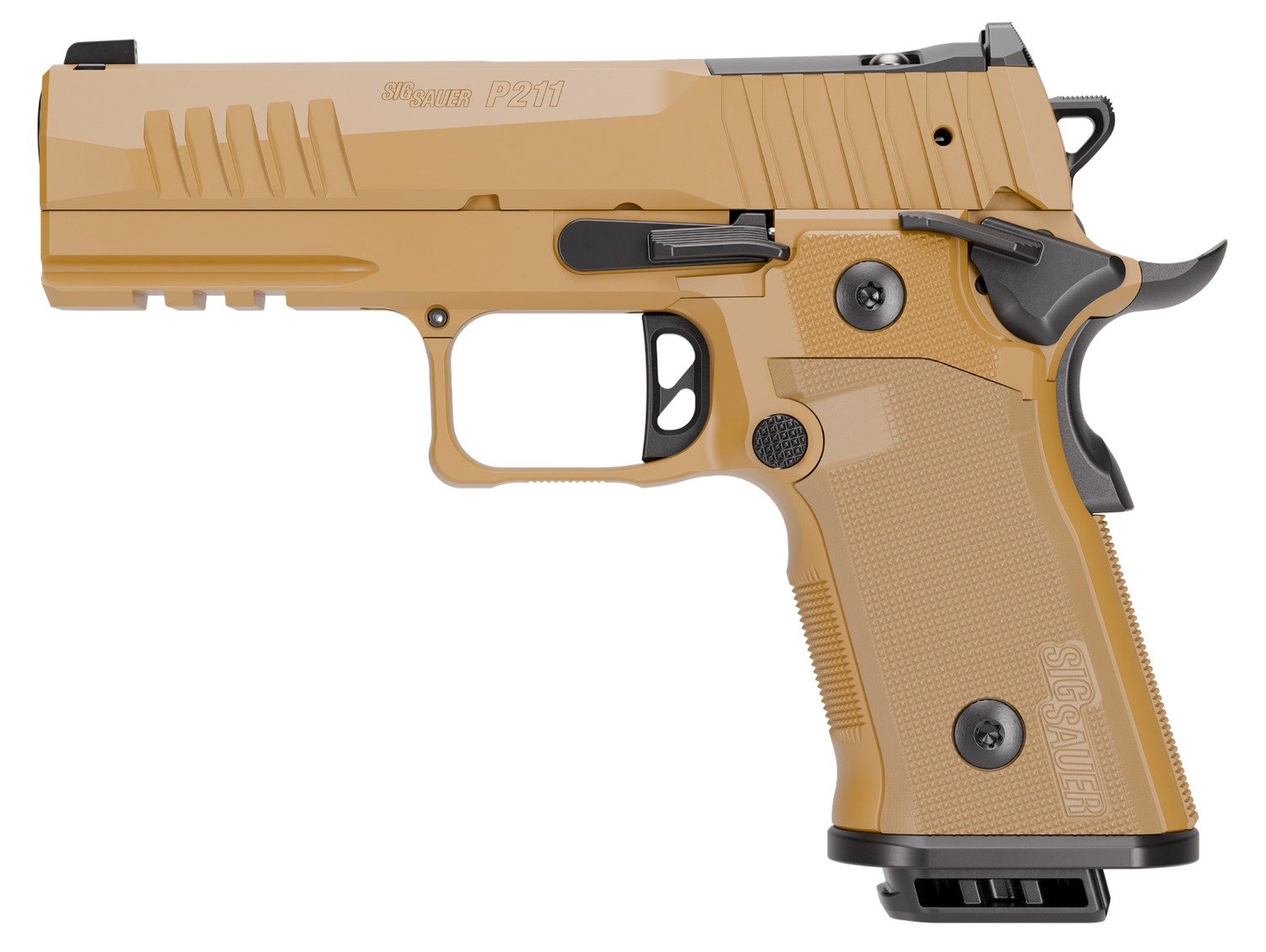 SIG SAUER 211CA-9-GT4-COY P211-GT4 9mm 4.2" Bull Barrel Coyote Cerakote Semi-Auto Pistol