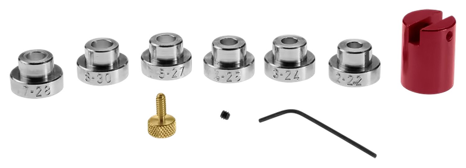 Hornady B14 Lock-N-Load Comparator Set Silver Multi-Caliber Metal - Horn Hunter - MULTI-CALIBER