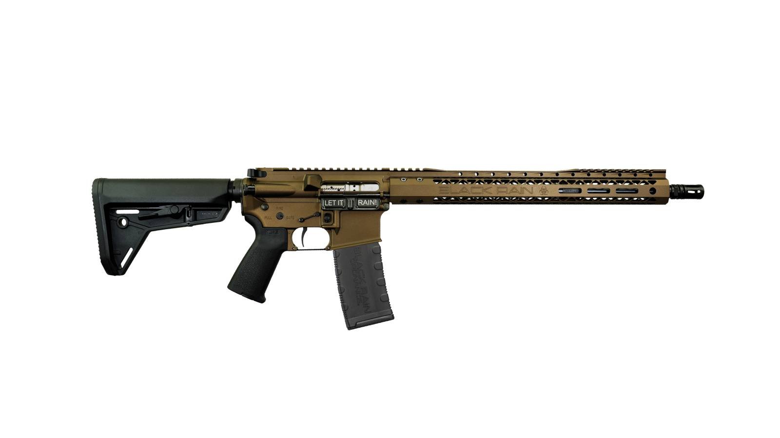 Black Rain BROSSPMB SSP 5.56 NATO 16 in Barrel Midnight Bronze 30 Rounds - Black Rain Ordnance - 5.56x45mm NATO