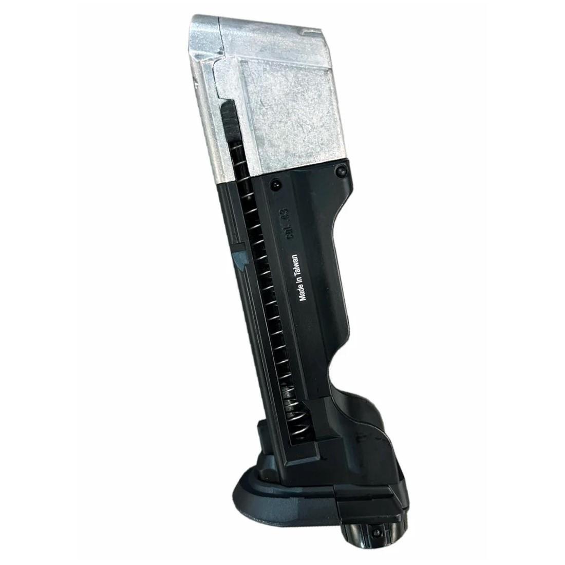 Umarex 2292194 T4E Walther PDP Compact .43 Cal 8-Round CO2 Magazine Black - Umarex - .43