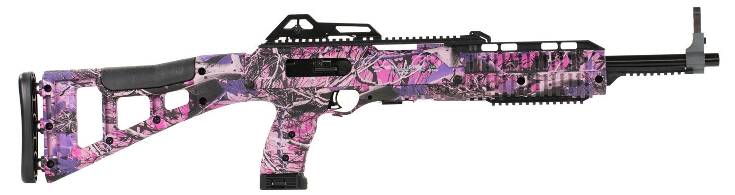 Hi-Point 4095TS PI 40 S&W Carbine 17.5" Pink Camo Adjustable Sights - Hi-Point Firearms - .40 S&W