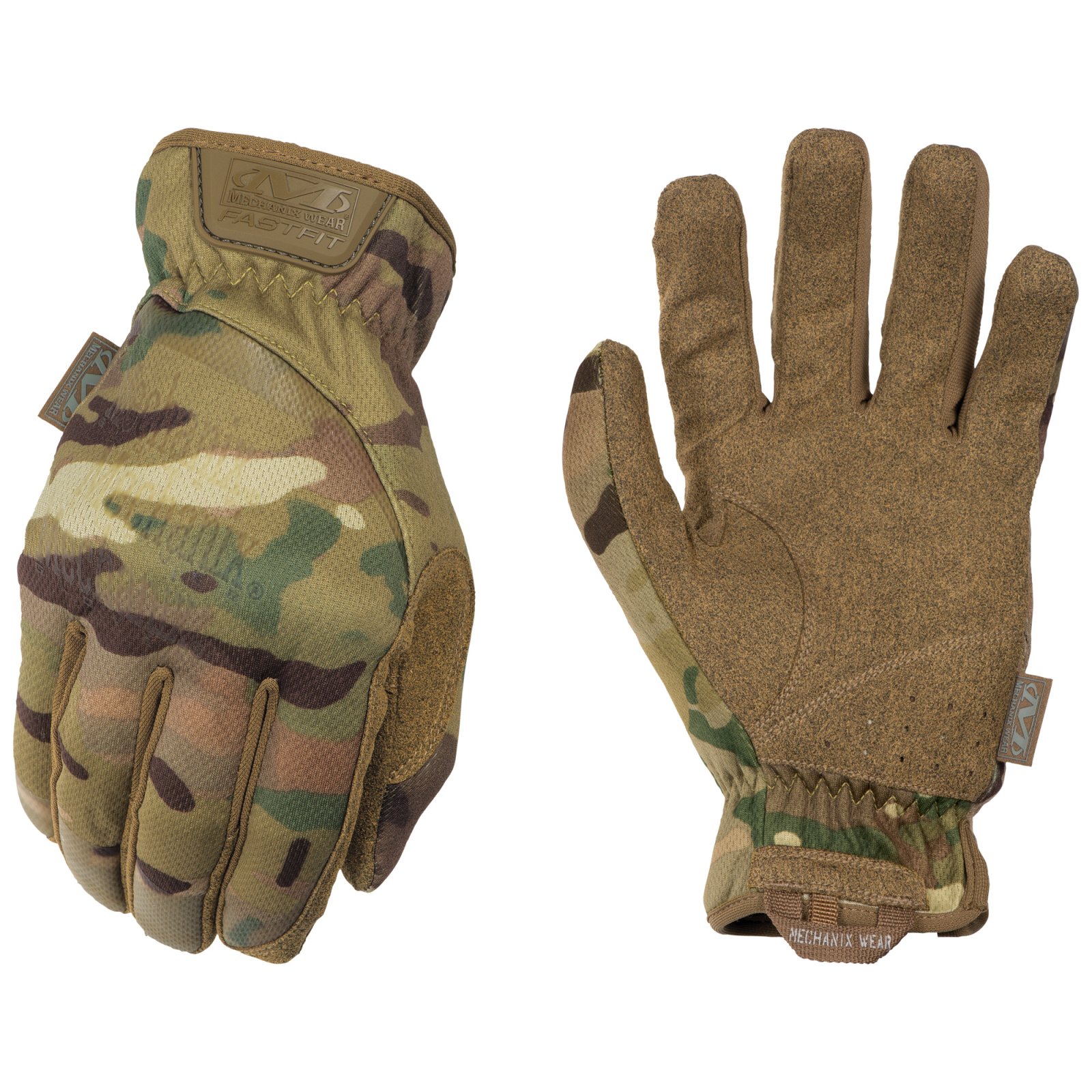 Mechanix Wear FFTAB-78-010 FastFit Large MultiCam Touchscreen Gloves