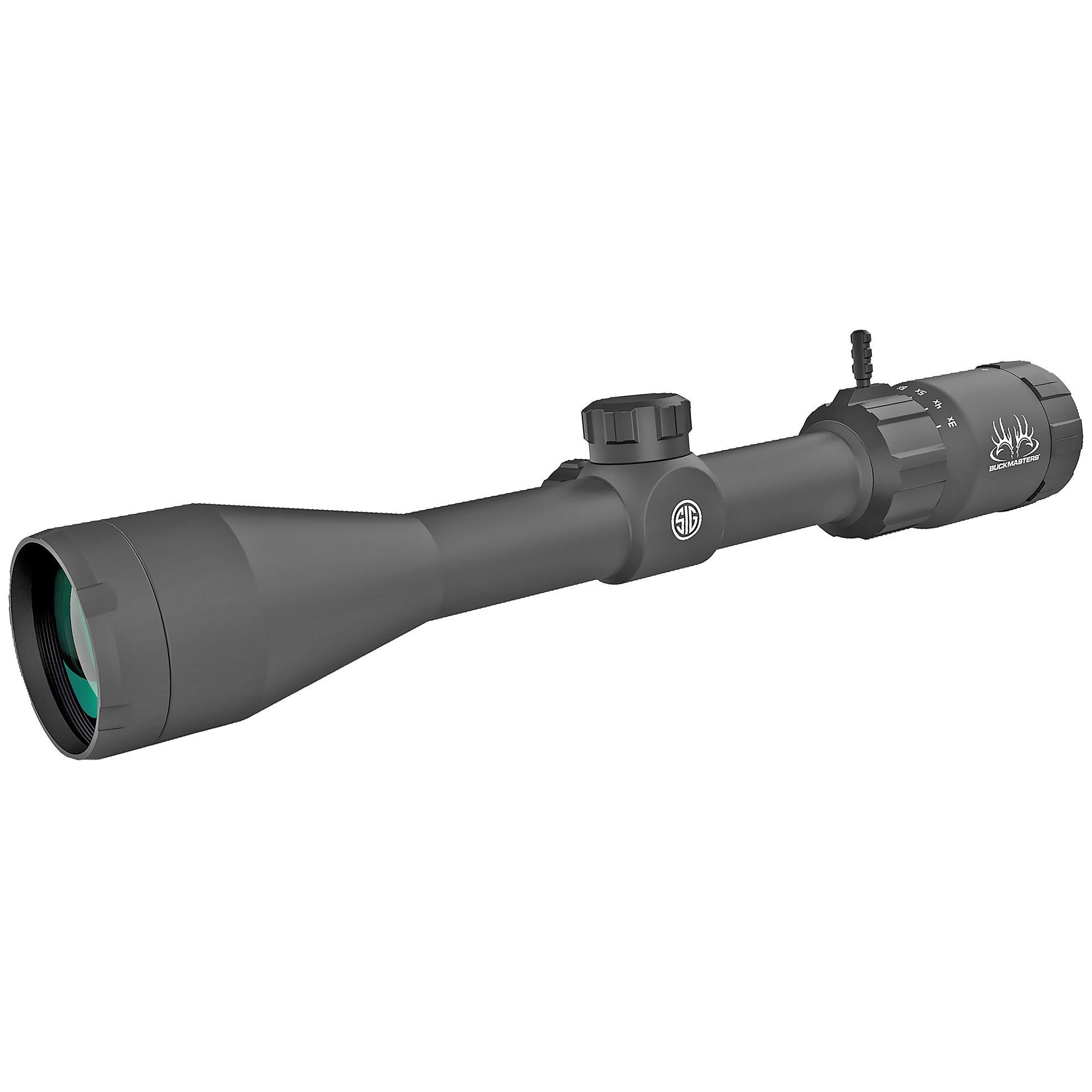 Sig Sauer Buckmasters 3-12x44mm Rifle Scope 1" Tube BDC Reticle
