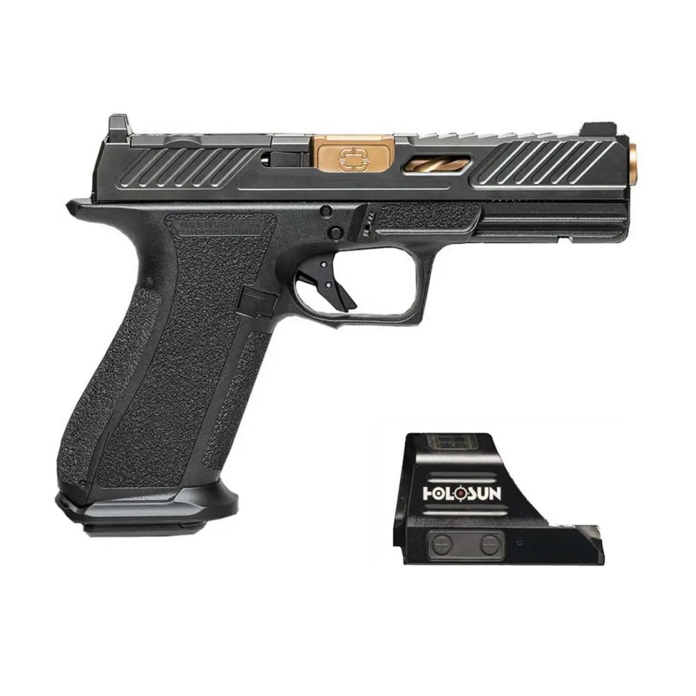 Shadow Systems DR920 Elite 9mm 17-Round Black Nitride Pistol with Holosun Optic - Shadow Systems - 9MM