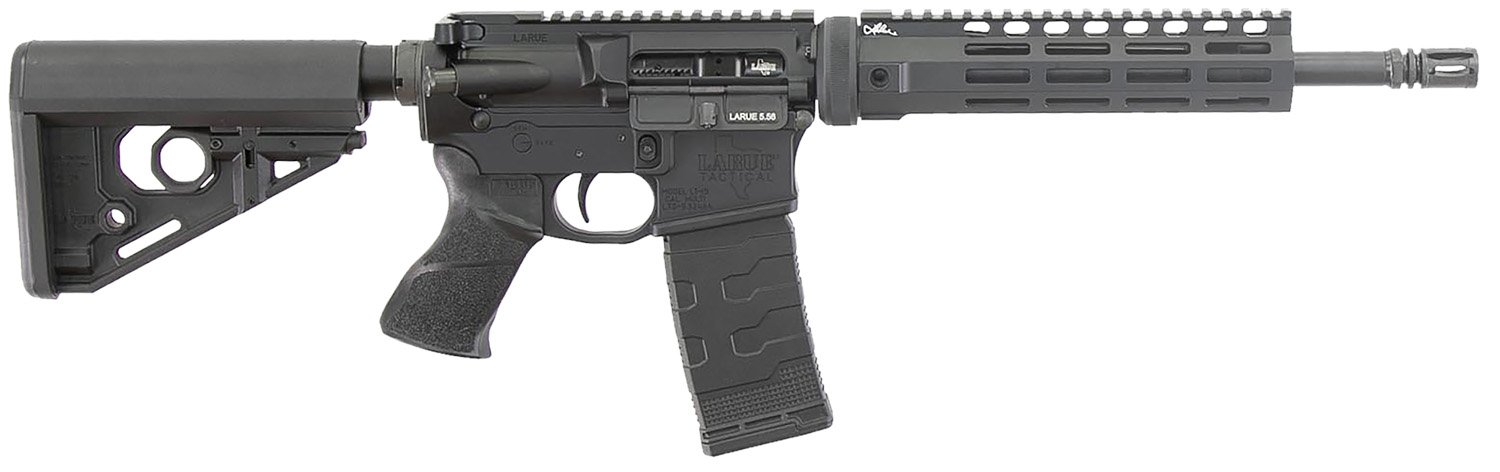 LaRue Tactical LT1555612MLOK 5.56 30+1 12" Barrel Semi-Auto Black - LARUE - 5.56 NATO