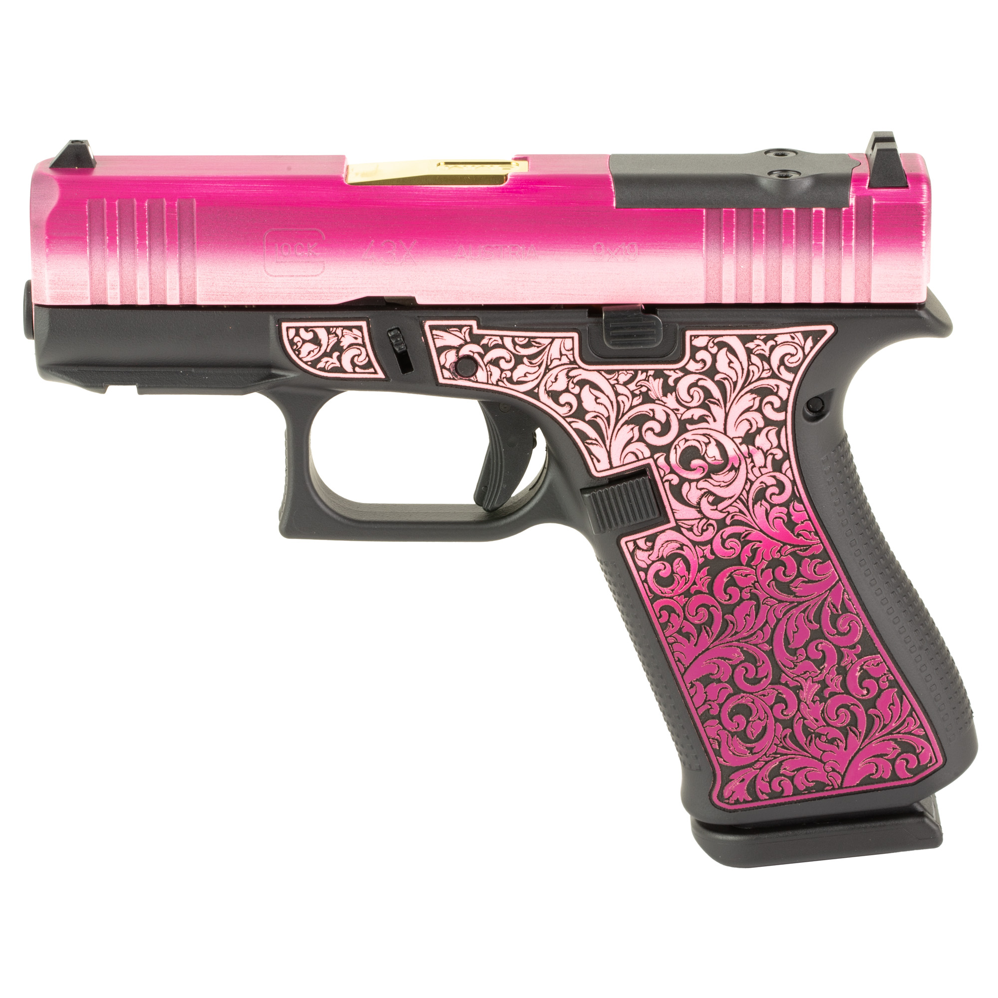 Glock 43X M.O.S Semi-Automatic Pistol 9mm Luger 3.41" Barrel